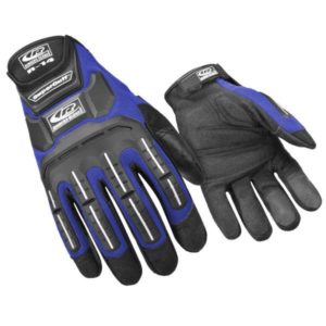 R 14 Mechanics Blue Ringers Gloves