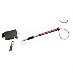 Herramienta de lazo Stiffy de 48" con liberación simple y acero inoxidable