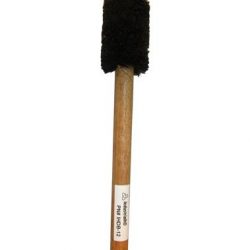 IndustrialHD IHDB-12 Cepillo para Compuestos de Roscas Resistentes, Recto de 2-7/8" sin Protector, Mango Largo de 16”