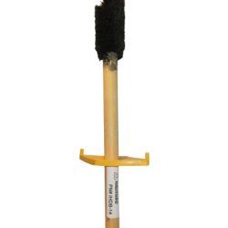 IndustrialHD IHDB-14 Cepillo para Compuesto con Contraperfil Trasero de 2" y Protección, Mango SM de 16"