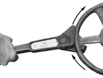 ValveWheelLatchWrench c Petol Gearench