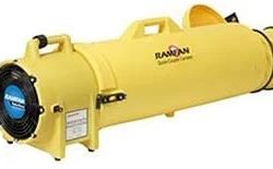 RamFan ED9015 8″ 1/3HP Blower-Exhauster Part Number: ED9015