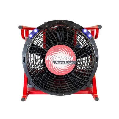 RamFan EL-55ZAC EX50Li “Zero Downtime Pkg” w/115v Fan/115VAC Charger/4 x Batts/Truck Mount Part Number: EL-55ZAC