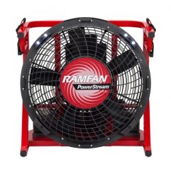 RamFan EL5500 AC-DC Variable Speed Blower, 85-260 VAC, 40 VDC, 18 inch, Plug 5-15P, NO BATT w/Carry strap Part Number: EL5500
