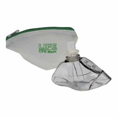 Mascarilla LIFE CPR con bolsa con cierre LIFE-100-B