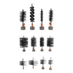 DWT156 - JET-LUBE Cepillo de Alambre de Ensamble Poly de 4'' Wire-Hog para Revestimiento