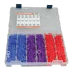 KITS DE PROTECTORES PARA ENGRASADORES DE 3 COLORES 3 COLOR GREASE FITTING PROTECTOR KITS Sistema de Gestión de Lubricación OilSafe