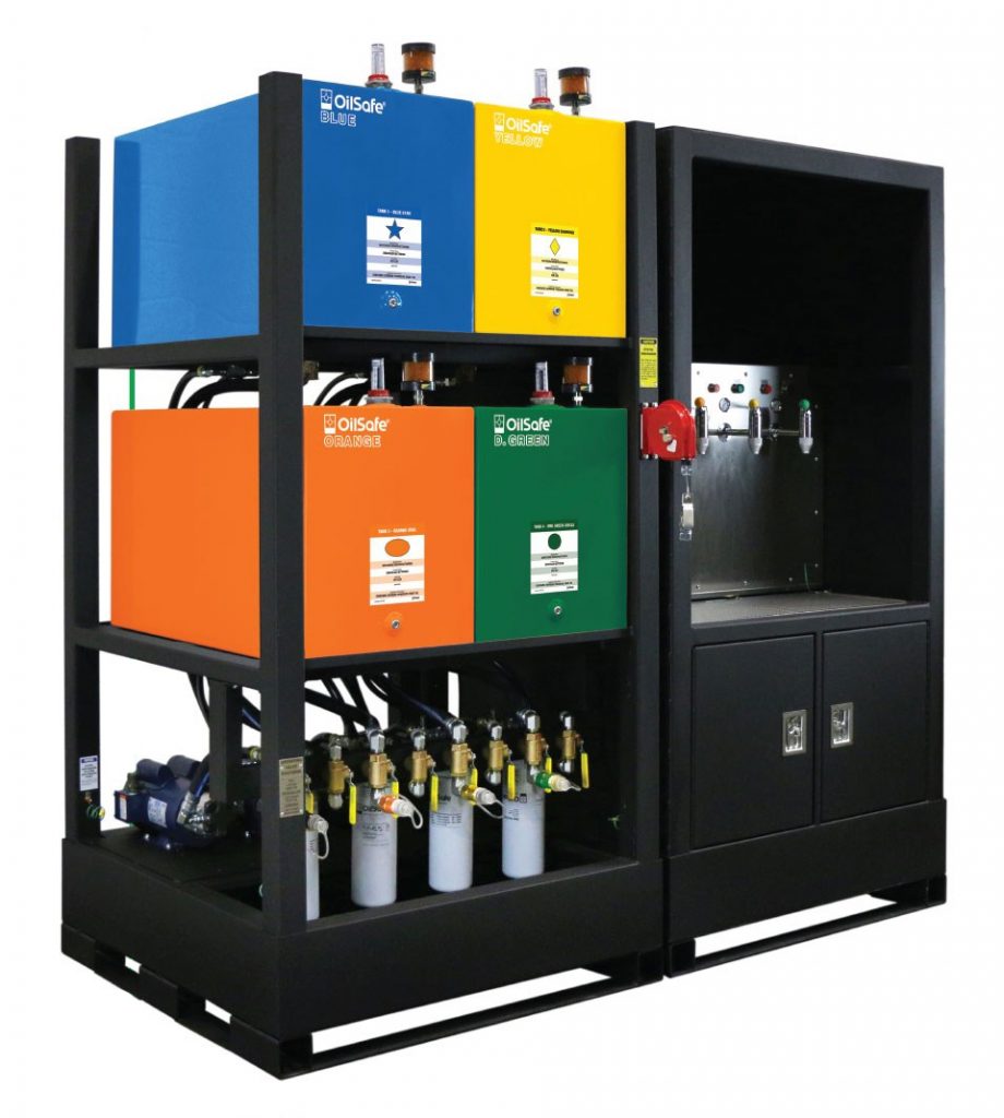 Sistema de Gestión de Lubricación OilSafe OilSafe Lubrication Management System