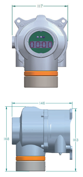 Detector Inteligente de Gases Inflamables Oldham Simtronics DG-TX7