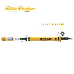 Tope de Mano de Goma para Barra de Conducción Slide Sledge 21108029 para Martillos Multi-Cabeza de 14 y 21 Libras