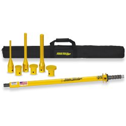 Martillo deslizante 211403 de 21 libras y 46″ con cabezal múltiple y 6 punteros para pasadores