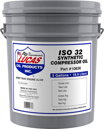 Aceites Sintéticos para Compresores Lucas Oil