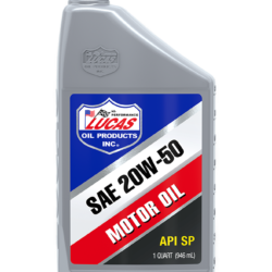 Aceite de Alto Rendimiento Lucas Oil 20W-50 Plus