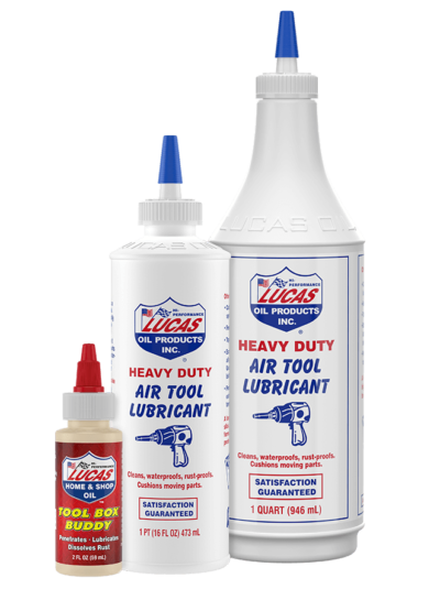 Lubricante para Herramientas Neumáticas Lucas Oil y Compañero para Caja de Herramientas