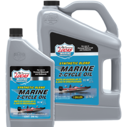 Aceite Marino Sintético Mezclado para Motores de 2 Tiempos Lucas Oil