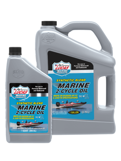 Aceite Marino Sintético Mezclado para Motores de 2 Tiempos Lucas Oil