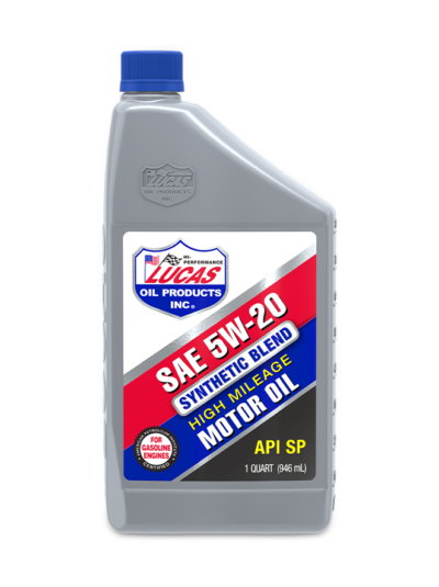 Aceites de Motor Sintéticos Mezclados de Alto Kilometraje Lucas Oil