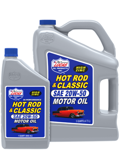 Aceite para motor Lucas Hot Rod y Autos Clásicos SAE 20W-50