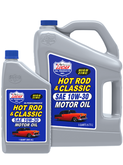 Aceite de Motor Lucas Hot Rod y Carros Clásicos SAE 10W-30