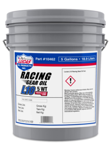 l10 racing gear oil hero Lucas Oil