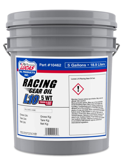 Aceite para Engranajes de Carreras Lucas Oil L10