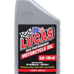 Lucas Oil Aceite Convencional de Alto Rendimiento para Motocicletas