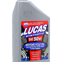 Aceite Sintético SAE 50W V-Twin para Motocicletas Lucas Oil