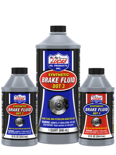 Líquido de frenos sintético Lucas Oil DOT 3 y 4