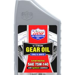 Lucas Oil Sintético SAE 75W-140 Aceite para Engranajes V-Twin