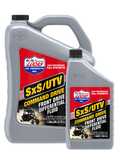 Aceite Sintético para Diferencial de Tracción Delantera Lucas Oil Synthetic SXS Command Drive