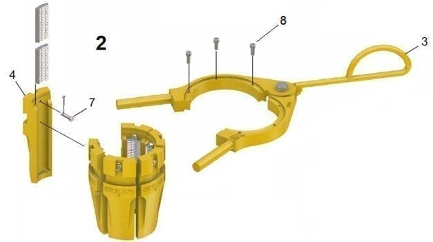 Tazones y Cuñas Keystone Keystone TS 100 ManualSpider 2 Keystone