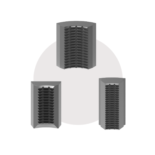 Coil tube inserts