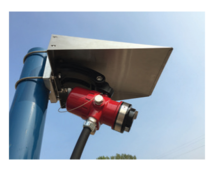 Sun shade for X Series Flame Detectors