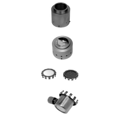 Accesorios Det-Tronics CGS: Protectores para Lluvia, Cortavibraciones, Cubiertas para Polvo, Copas de Calibración Remota