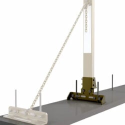 7400054 - Kit de Retroajuste Intermedio para Línea de Vida Horizontal Temporal con Barra de Refuerzo/Perno de Cizalladura 3M DBI-SALA