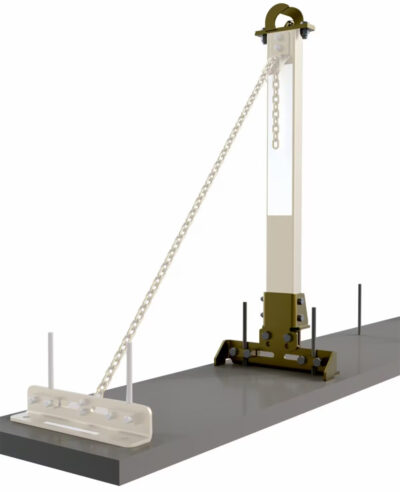 7400054 - Kit de Retroajuste Intermedio para Línea de Vida Horizontal Temporal con Barra de Refuerzo/Perno de Cizalladura 3M DBI-SALA