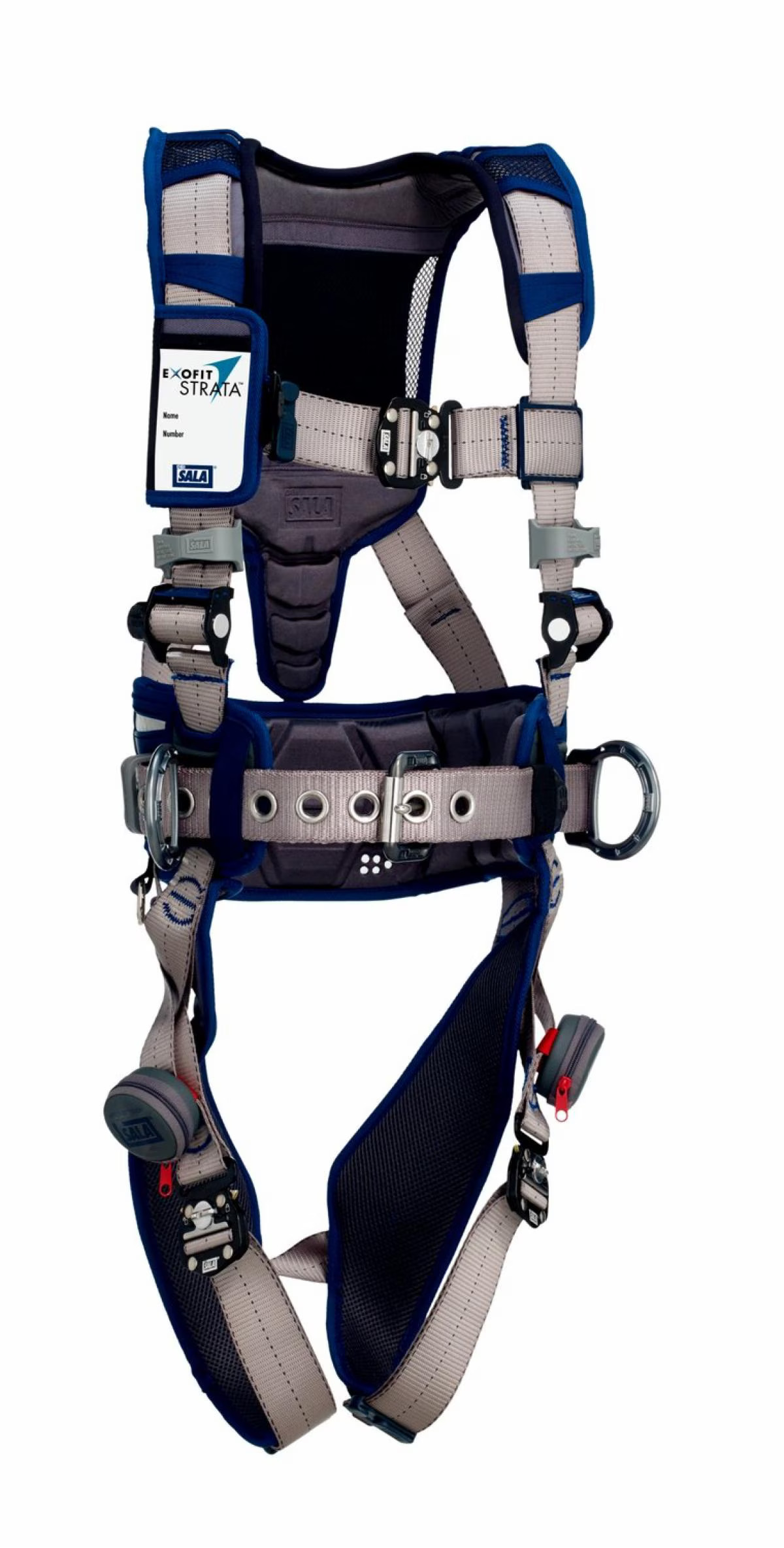 exofit strata construction style positioning harness