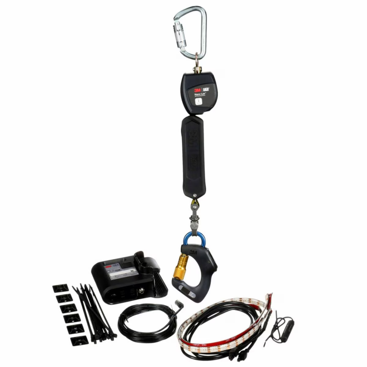 3100268 – 3M DBI SALA Nano Lok Connected Order Picker Self Retracting Lifeline Kit Electronic Box Mounting Kit 6 ft
