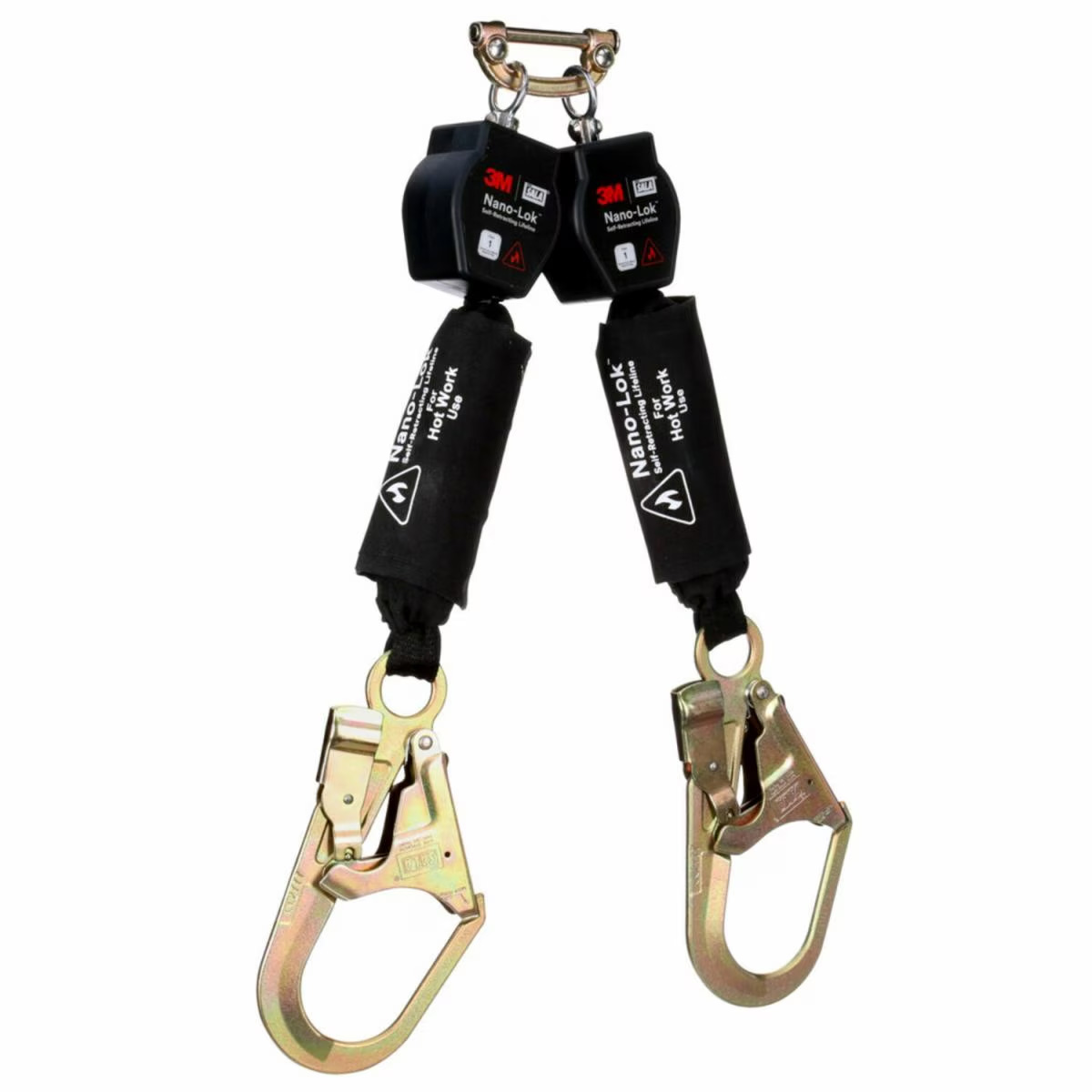 3100567 – 3M DBI SALA Nano Lok Hot Work Twin Leg Personal Self Retracting Lifeline Kevlar Fiber Web 6 ft