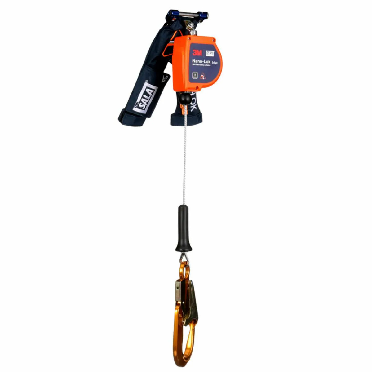 3500294 3M DBI SALA Nano Lok edge Personal Self Retracting Lifeline Galvanized Cable 8 ft