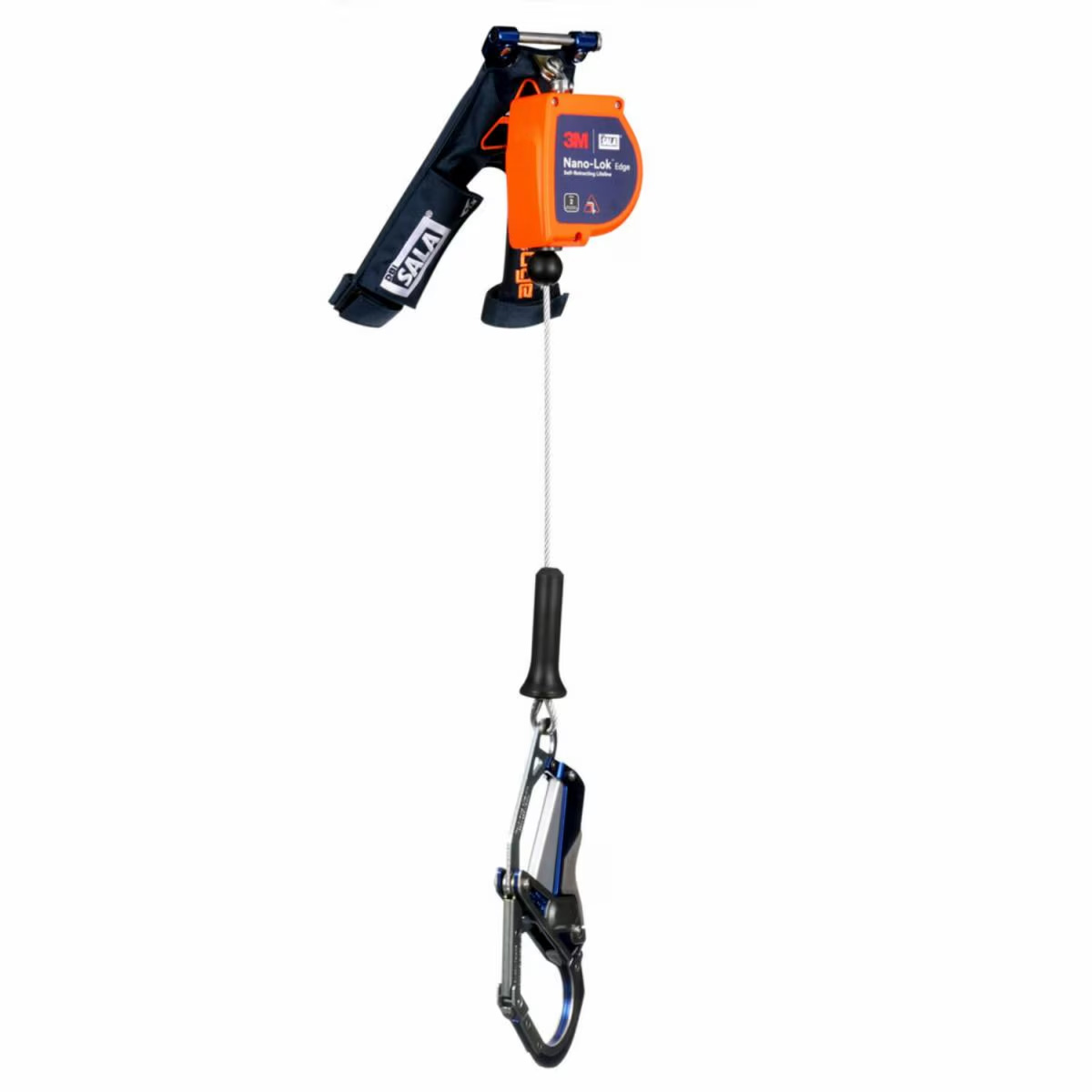 3500296 3M DBI SALA Nano Lok edge Personal Self Retracting Lifeline Galvanized Cable 7 ft
