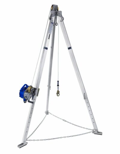 8301098 - 3M DBI-SALA Confined Space Aluminum Tripod with 3-Way SRL, 50 ft. (15.2 m) Galvanized Cable