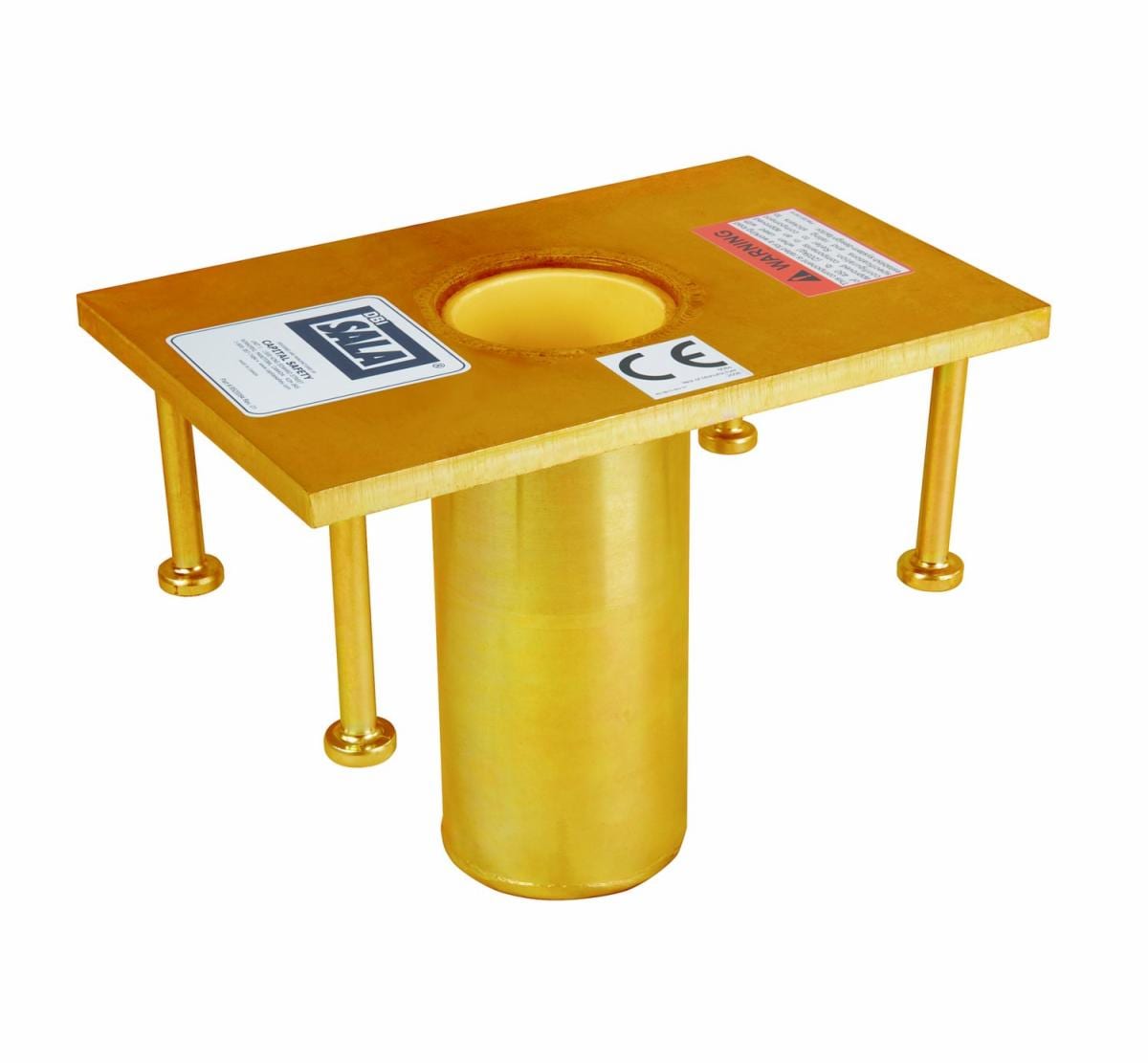 3m dbi sala advanced floor mount cast in place sleeve davit base 85103111