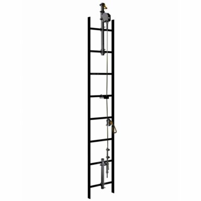 6116632 - Sistema Vertical de Seguridad con Cable Lad-Saf 3M DBI-SALA, Soportes para 2 Usuarios, Acero Inoxidable