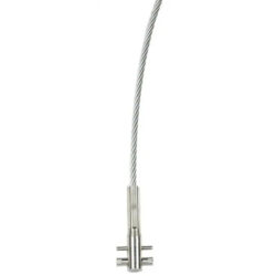 6106050 - Cable Engarzado Lad-Saf DBI-SALA 3M, 3/8 Pulgadas, 7x19, Acero Galvanizado, 50 Pies