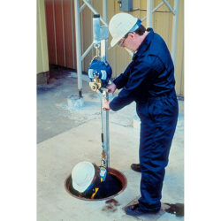 6116026 - Poste de Anclaje para Escalera 3M DBI-SALA Lad-Saf con Extensión Removible, Acero Galvanizado
