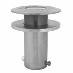 8515834 - 3M DBI-SALA Confined Space Permanent Deck Mount Sleeve Davit Mast Base, Stainless Steel
