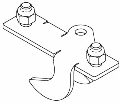 7400089 - Soporte Intermedio para Poste Vertical de Viga I Perpendicular 3M DBI-SALA SecuraSpan HLL, Compra por separado, 1 pieza