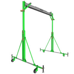 8517780 - Sistema de Anclaje Ajustable de Altura con Riel en A 3M DBI-SALA Flexiguard, para 2 Usuarios, Amarillo, 16 - 22.5 ft de Altura, 20 ft de Ancho