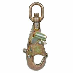 9502195 - 3M™ Double Locking Swiveling Snap Hook, Zinc Plated Steel, 3600 lb Gate, 0.75 in Throat